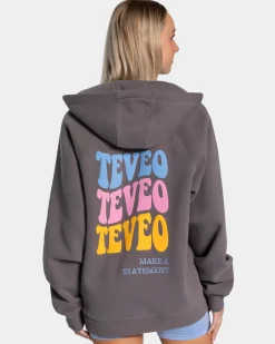 TEVEO Candy Oversized Jacke " ">Frau Hoodies & Jacken