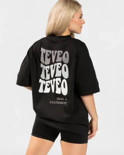 TEVEO Candy Oversized T-Shirt " ">Frau T-Shirts
