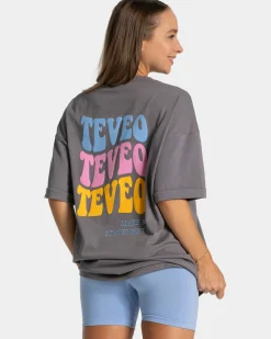 TEVEO Candy Oversized T-Shirt " ">Frau T-Shirts