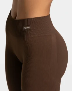 TEVEO Elegant Scrunch Leggings 