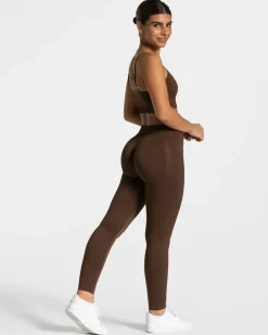 TEVEO Elegant Scrunch Leggings 