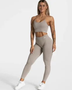 TEVEO Elegant Scrunch Leggings 