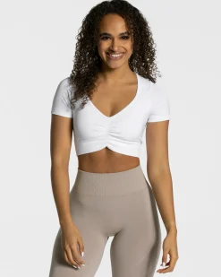 TEVEO Focus Crop Top " ">Frau Tops