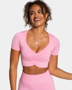 TEVEO Focus Crop Top " ">Frau Tops