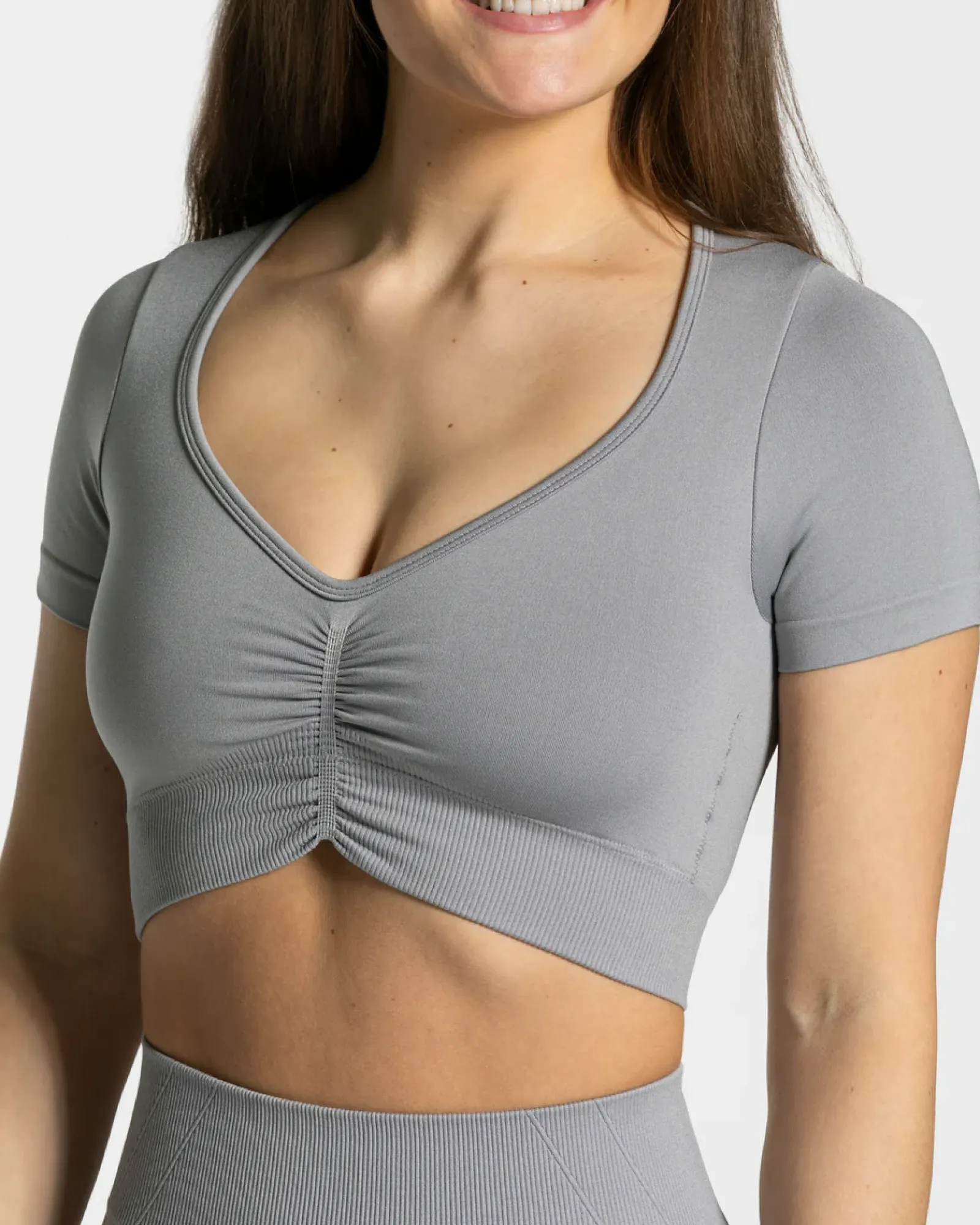 TEVEO Focus Crop Top " ">Frau Tops