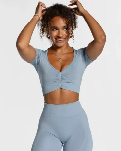 TEVEO Focus Crop Top " ">Frau Tops