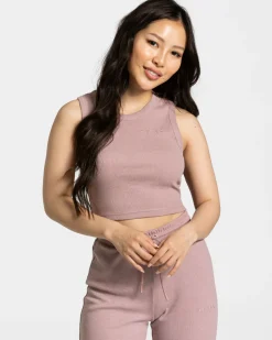 TEVEO Lounge Crop Top " ">Frau Tops