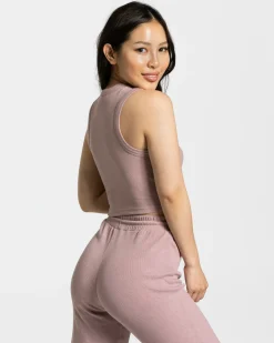 TEVEO Lounge Crop Top " ">Frau Tops