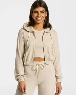 TEVEO Lounge Zip Hoodie " ">Frau Hoodies & Jacken