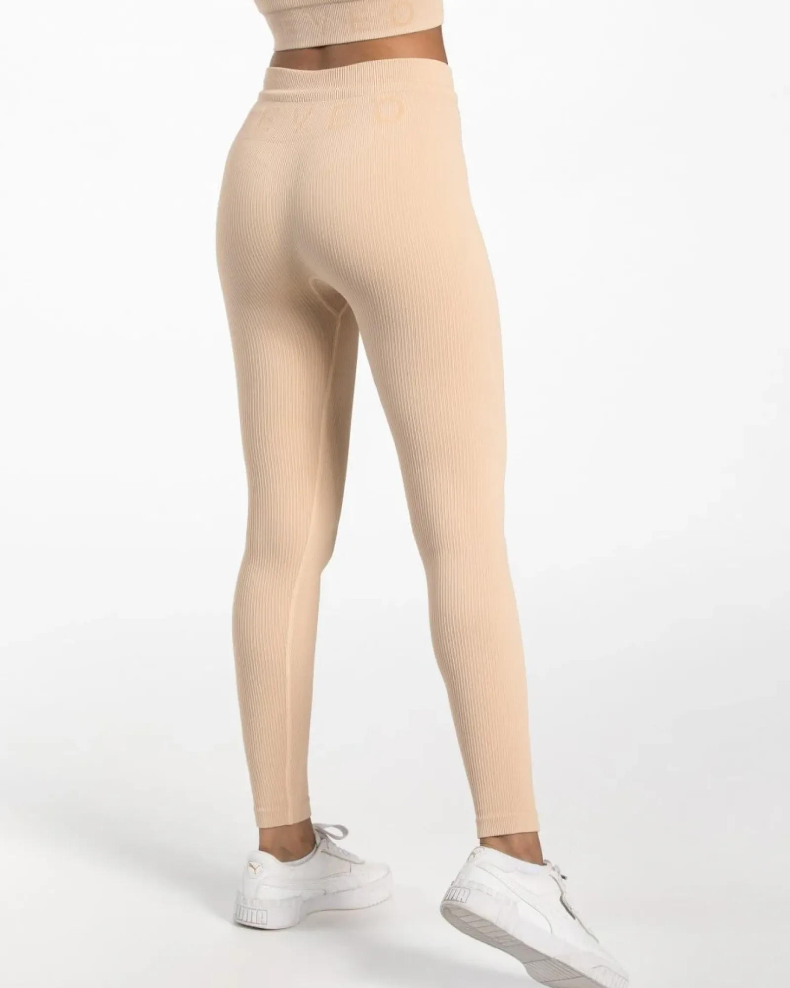 TEVEO Ribbed Leggings " ">Frau Leggings & Hosen