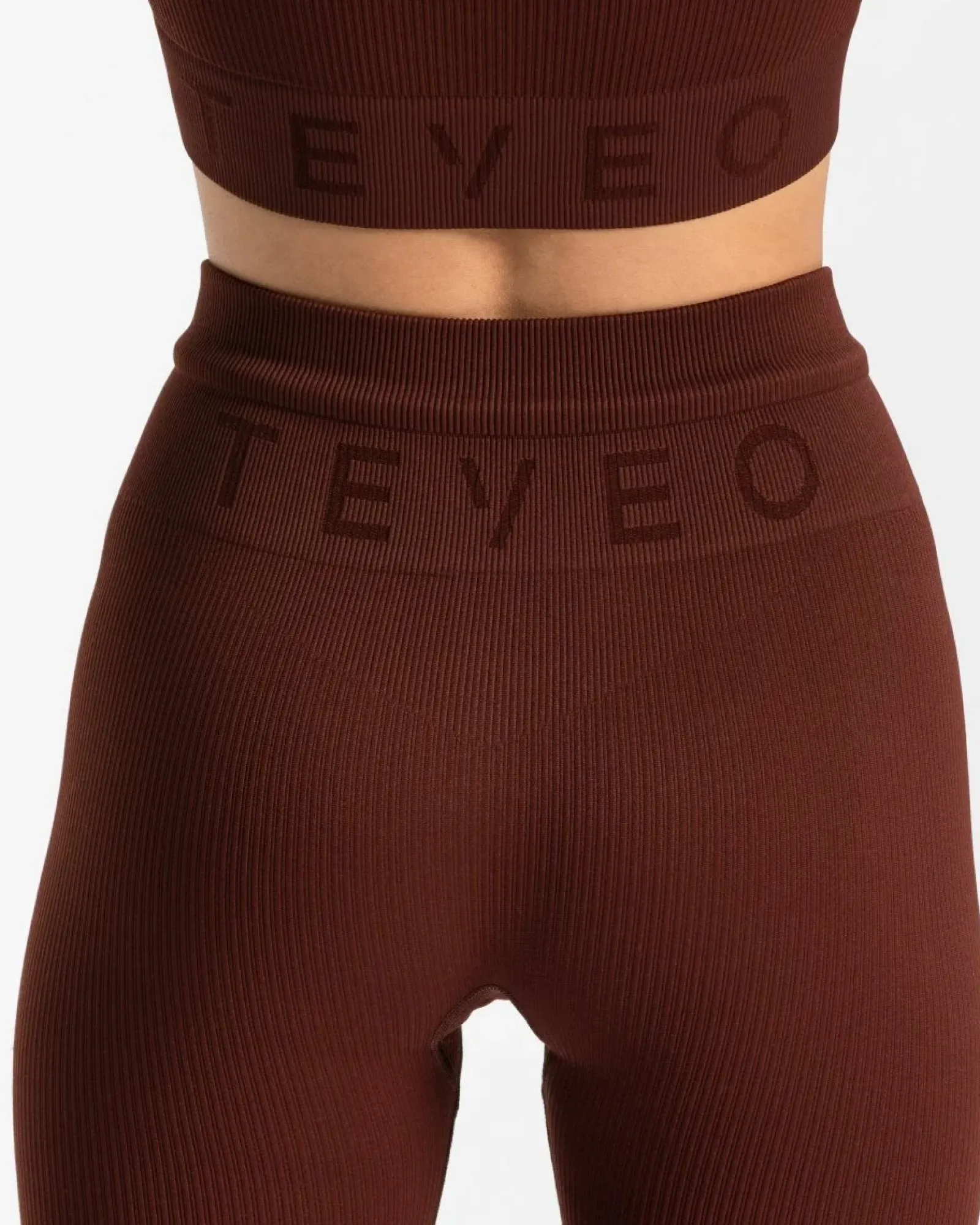 TEVEO Ribbed Leggings " ">Frau Leggings & Hosen