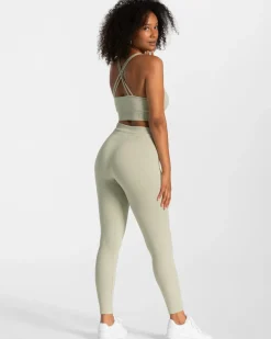 TEVEO Ribbed Leggings 