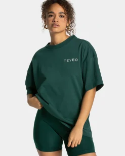 TEVEO Signature Oversized T-Shirt " ">Frau T-Shirts