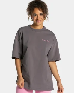 TEVEO Signature Oversized T-Shirt " ">Frau T-Shirts