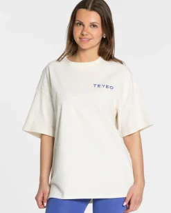 TEVEO Signature Oversized T-Shirt " ">Frau T-Shirts
