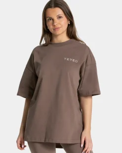 TEVEO Signature Oversized T-Shirt " ">Frau T-Shirts