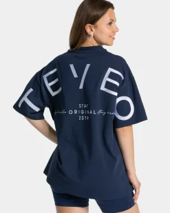 TEVEO Signature Oversized T-Shirt " ">Frau T-Shirts