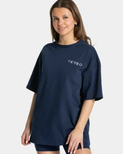 TEVEO Signature Oversized T-Shirt " ">Frau T-Shirts