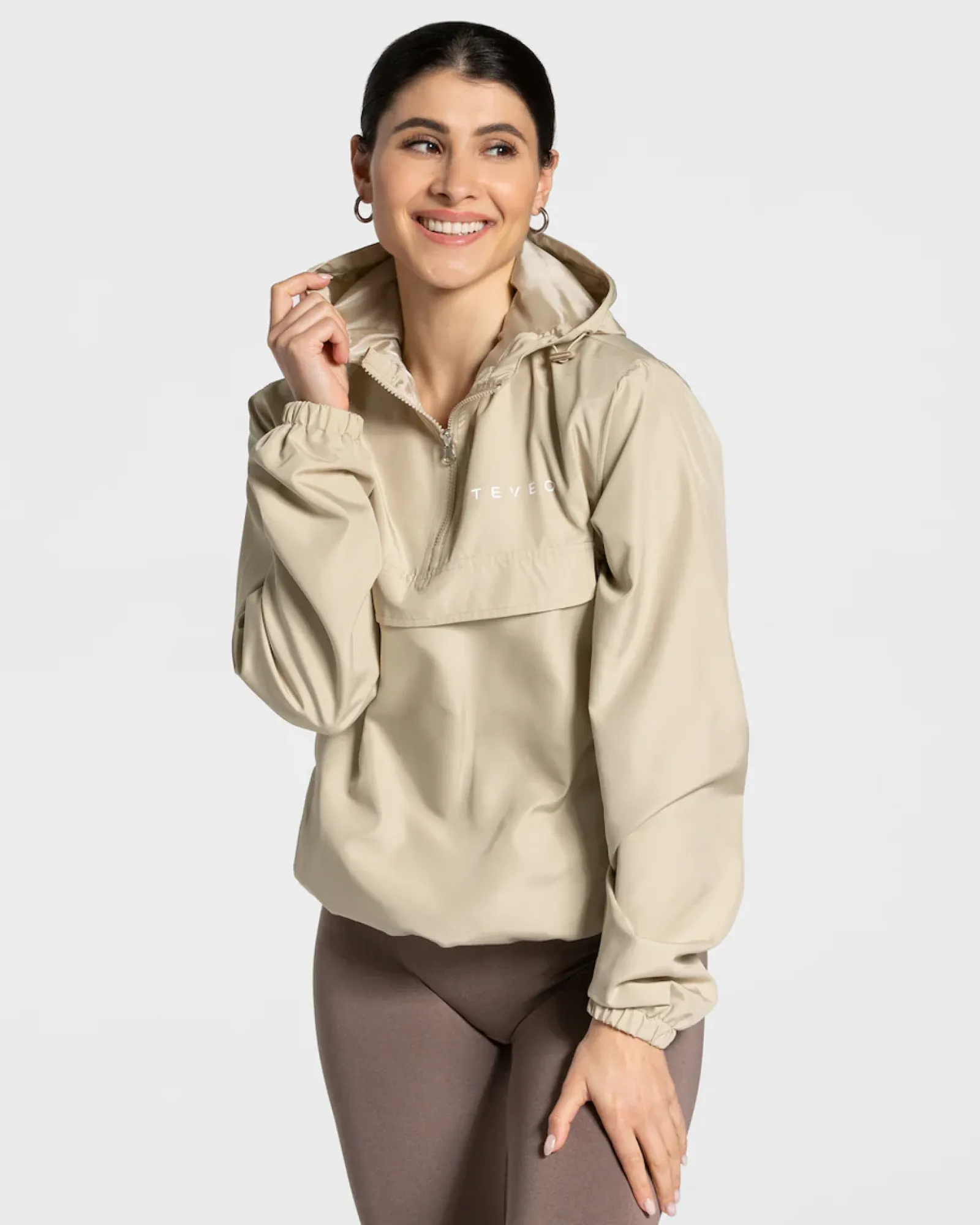 TEVEO Statement Windbreaker " ">Frau Hoodies & Jacken