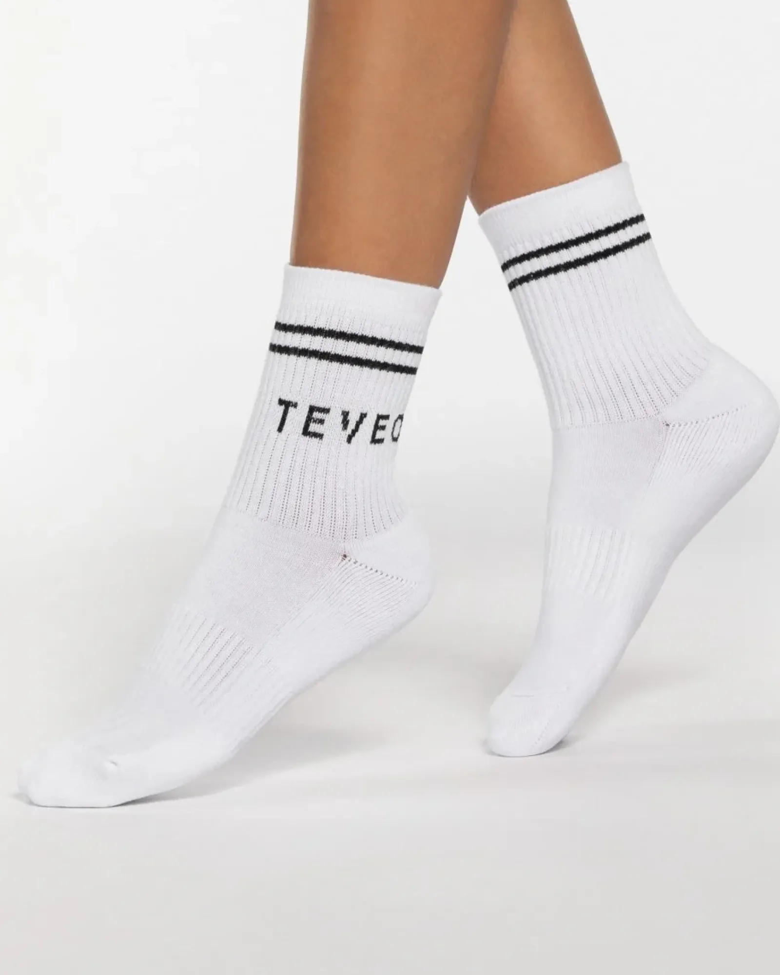 TEVEO Crew Socken (2Er) "Weis">Frau Socken & Unterwasche