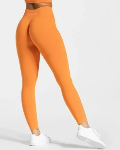 TEVEO Timeless Scrunch Leggings " ">Frau Leggings & Hosen