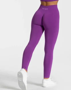 TEVEO Timeless Scrunch Leggings " ">Frau Leggings & Hosen
