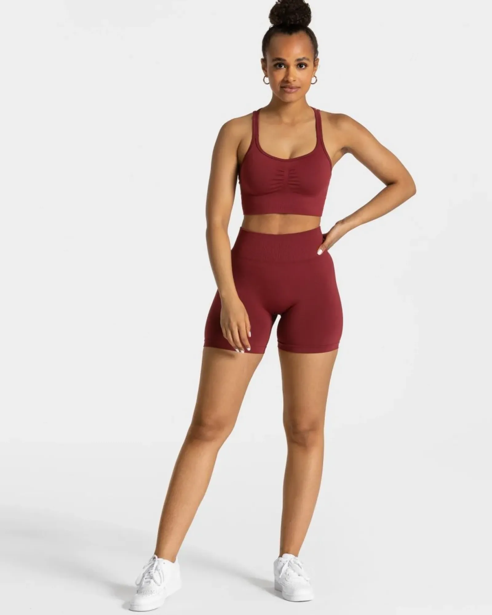 TEVEO Timeless Scrunch Short " ">Frau Shorts